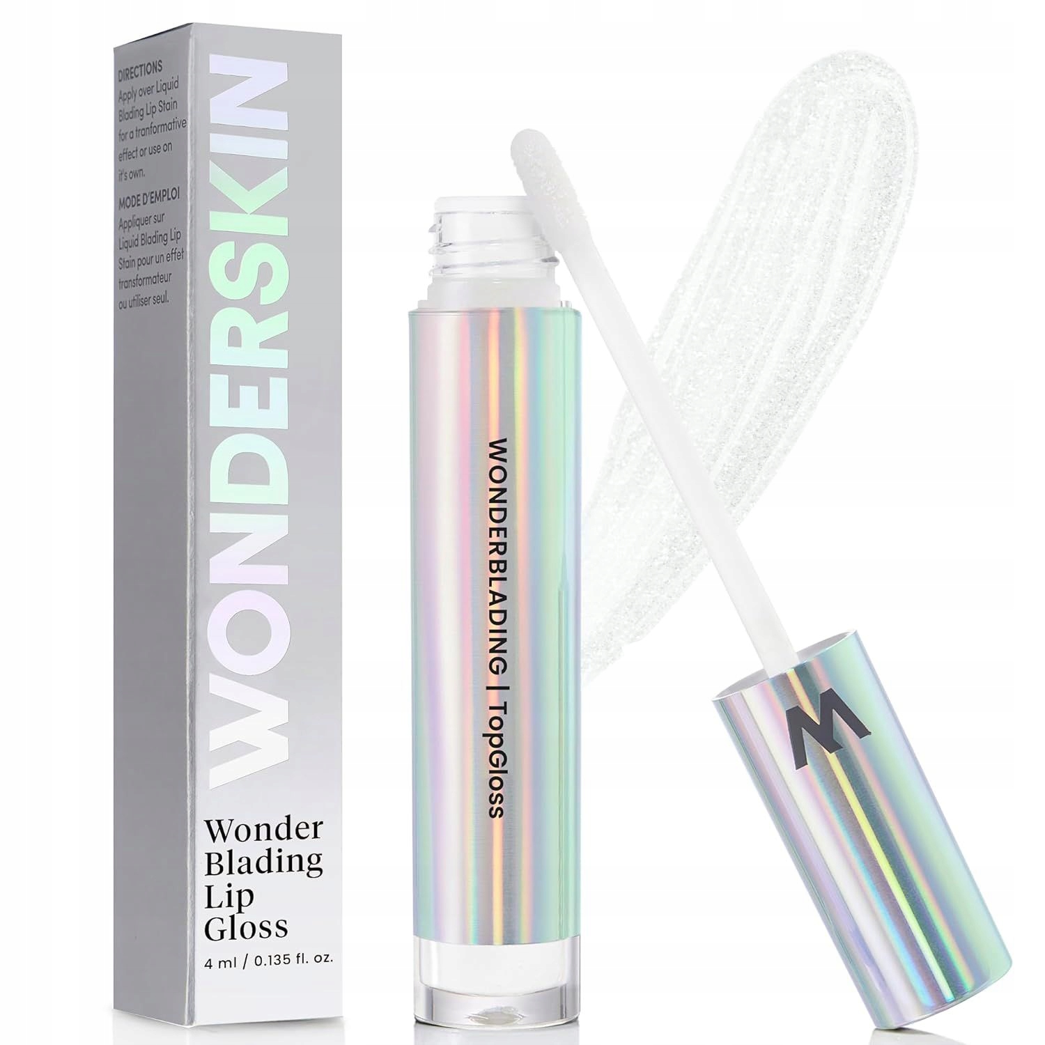 Wonderskin Wonder Blading Top Gloss Lesk Na Rty Bezbarvý