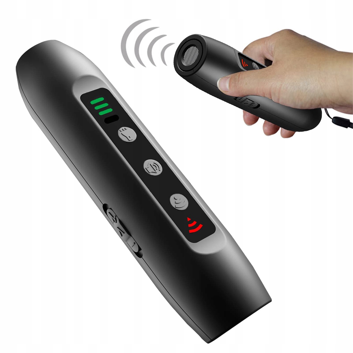 Levně Ultrazvukový Odpuzovač Psů Led Antištěkač Treser