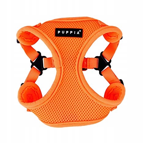 Levně Postroj pro psa Puppia soft neon oranžový typ C velikost: S
