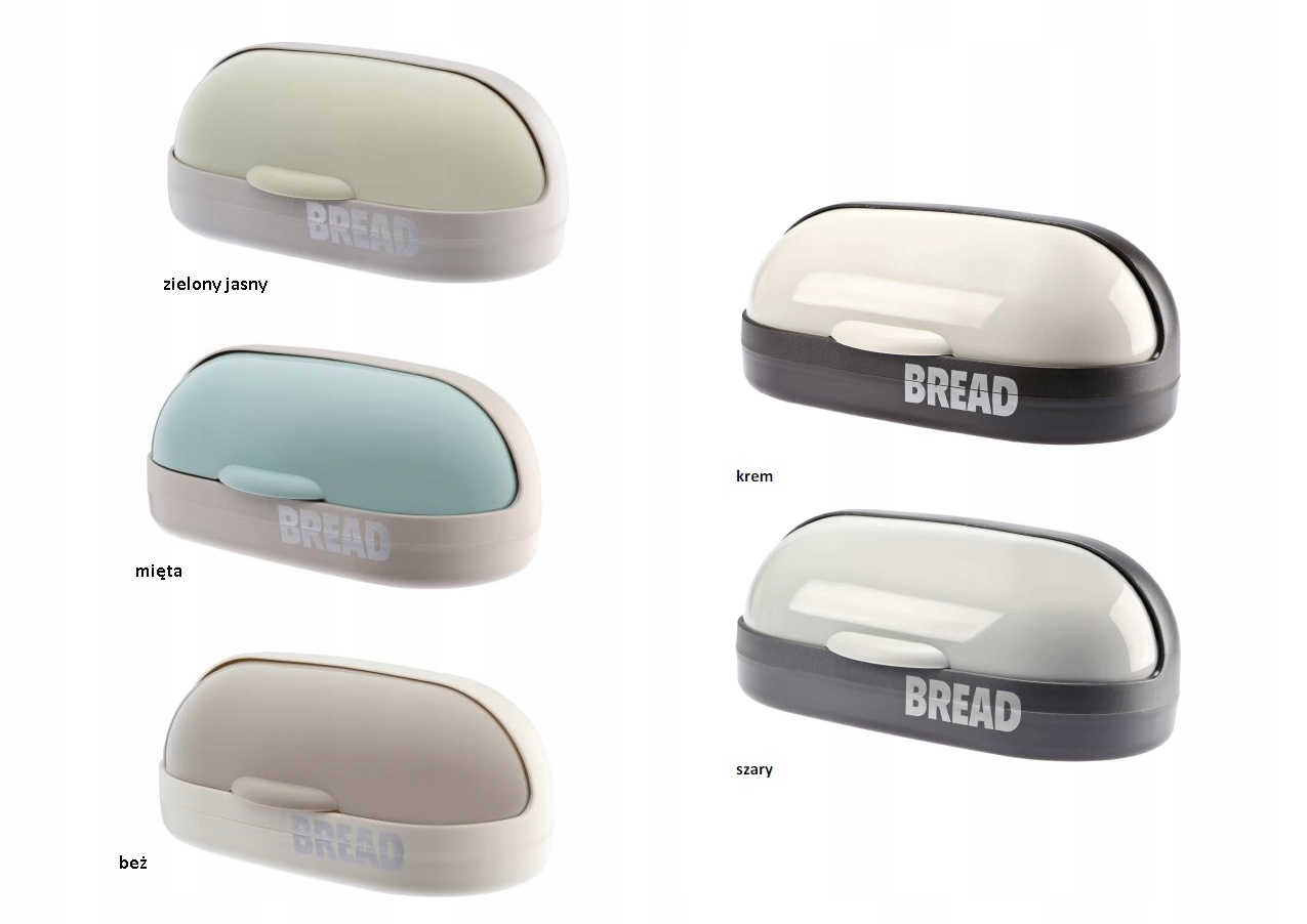 CHLEBAK POJEMNIK NA CHLEB PLASTIKOWY BEŻOWY MOLLY Marka Galicja