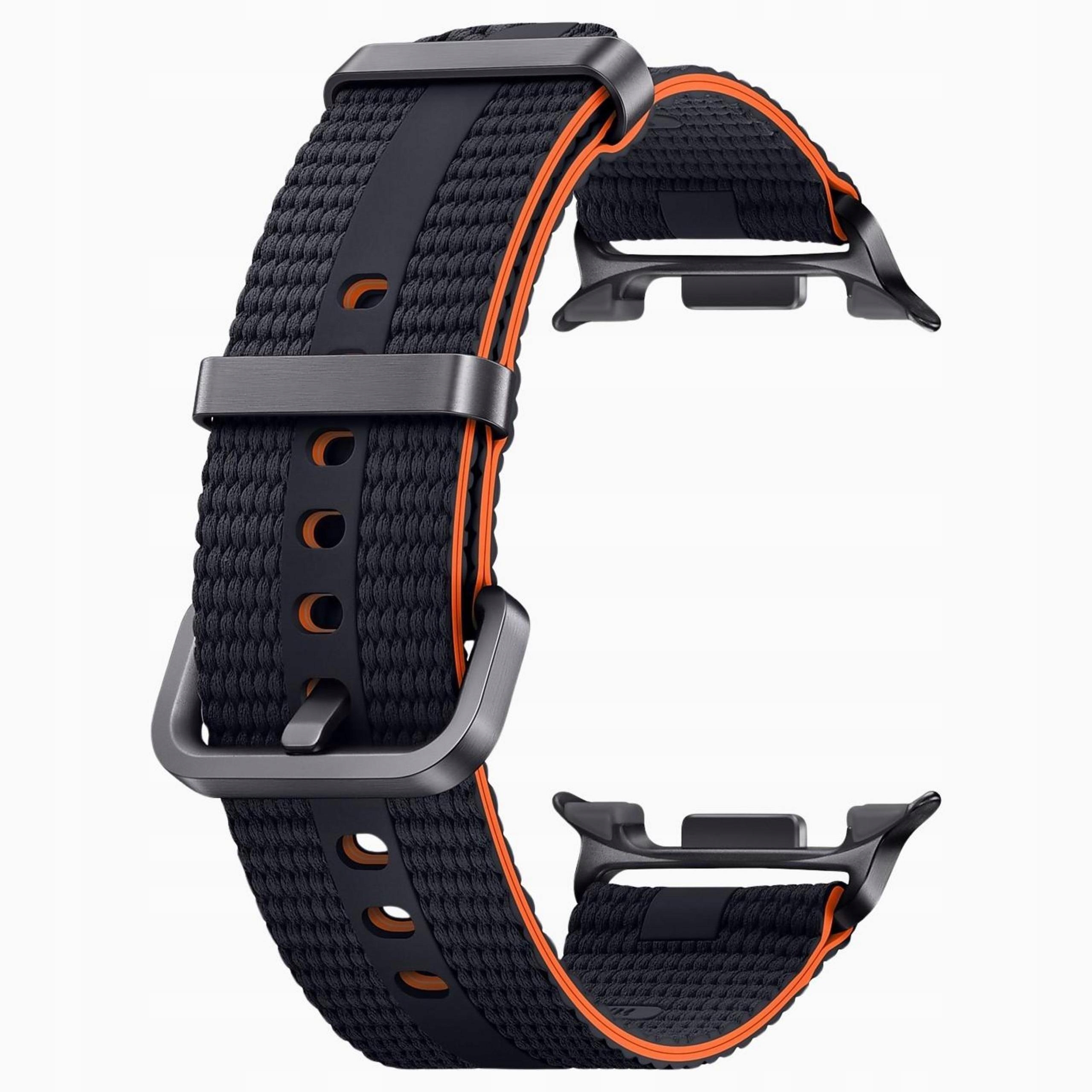 Pasek Samsung do Galaxy Watch 8/8 Classic Band Nylon Ciemnoszary