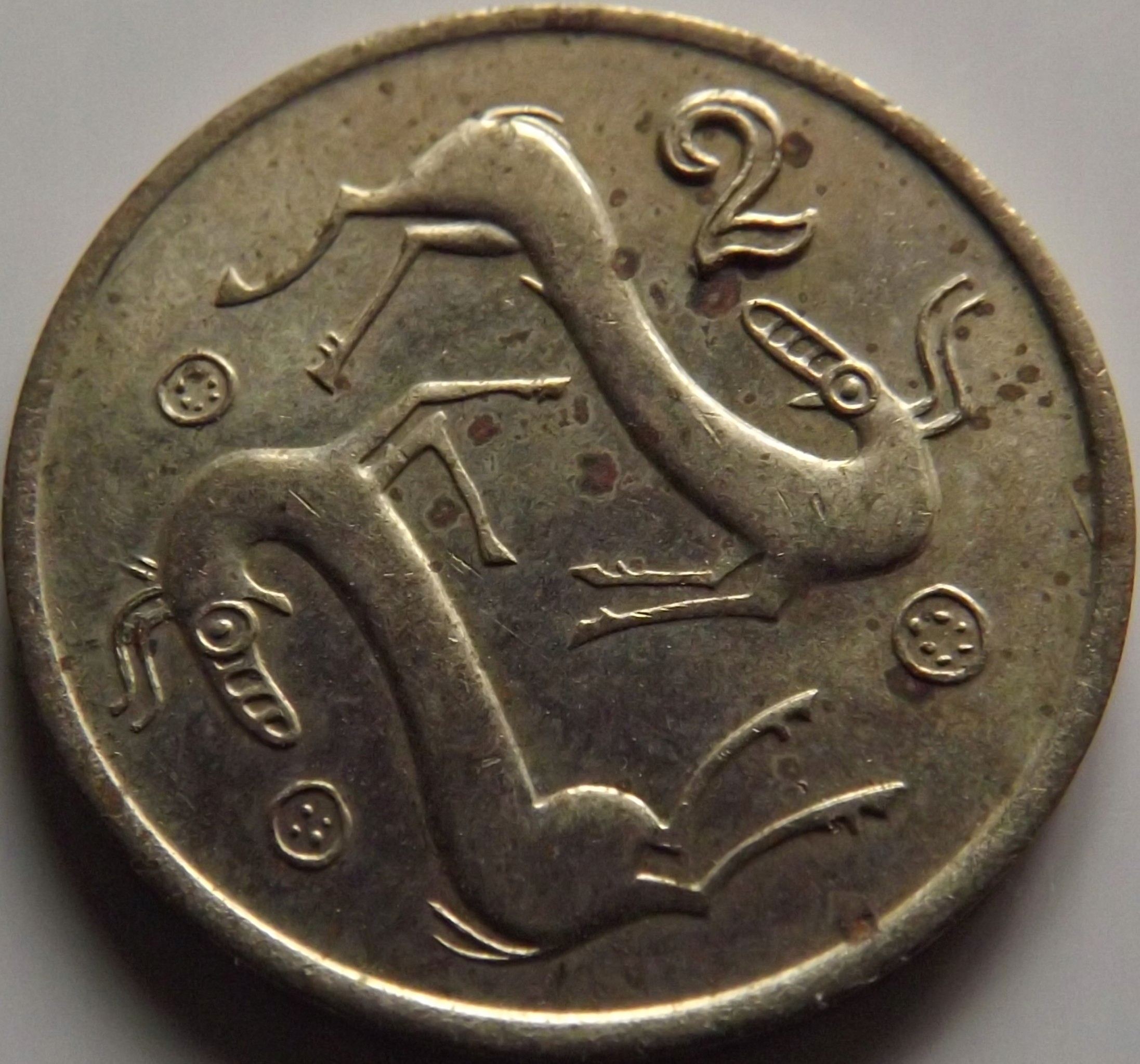 Cypr 2 centy 1985 Koza st. 2