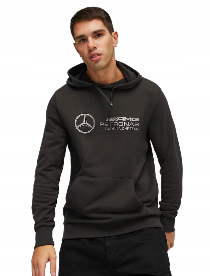 Amg Bavlněná Mikina S Kapucí Puma Mercedes MAPF1 Logo Hoodie M