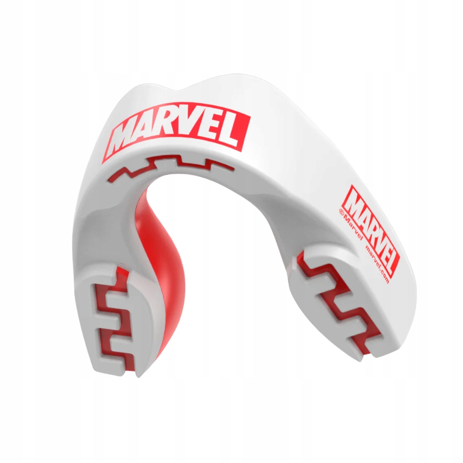 Safe Jawz Ochraniacz zębów Safe Jawz Marvel Logo, Junior, Bez smaku