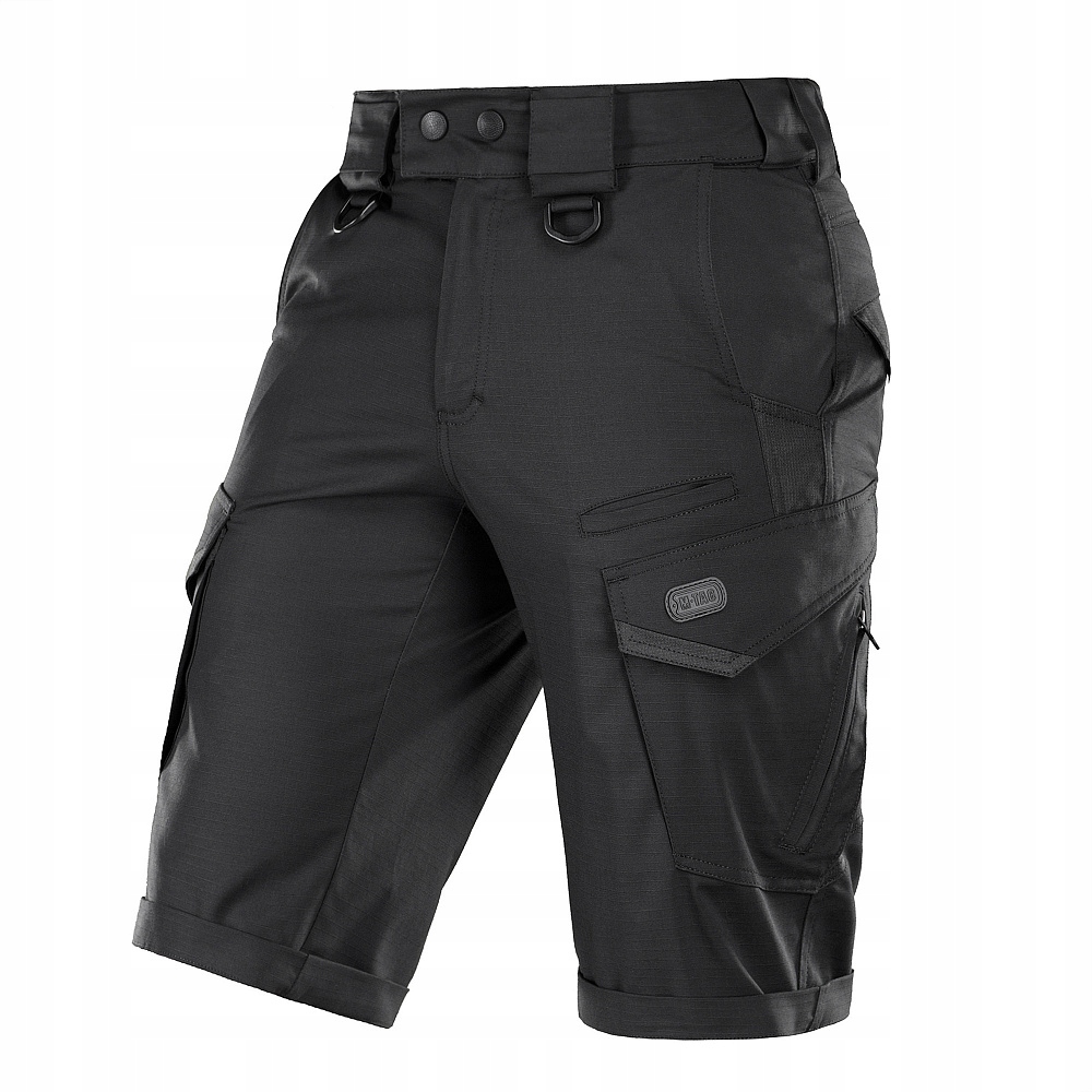 M-Tac Spodenki Bojówki Męskie Taktyczne Aggressor Gen.II Flex, Black, Xs