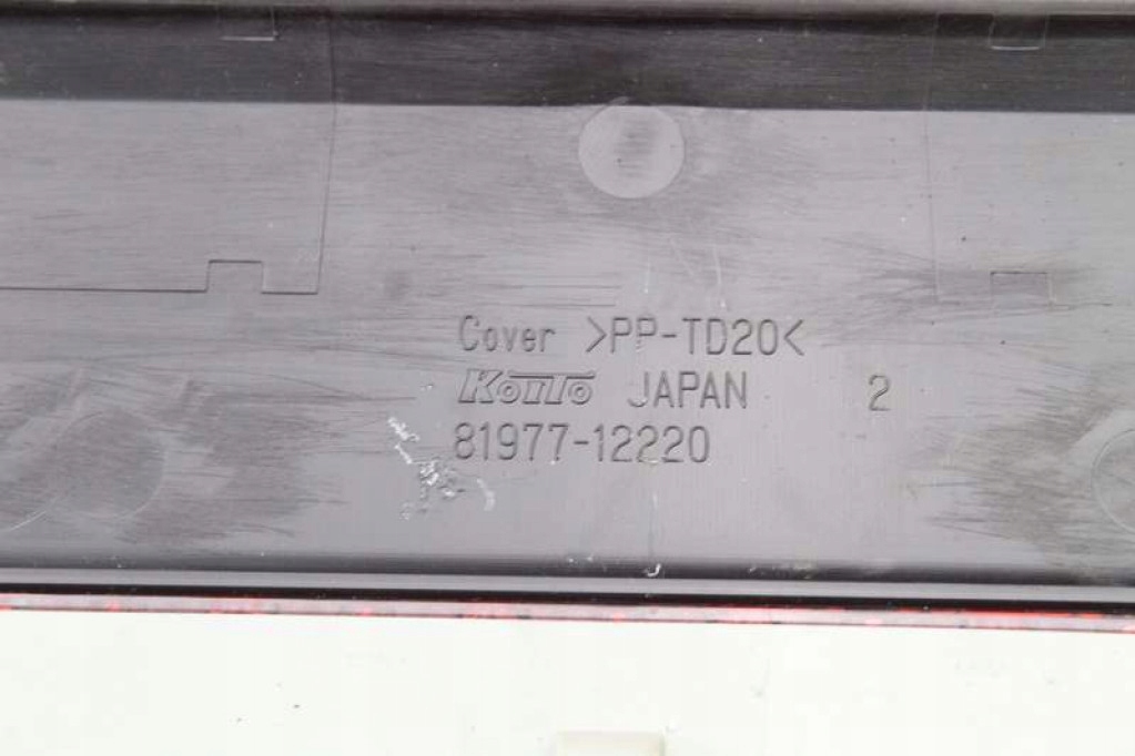 light STOPU STOP 81977-12220 TOYOTA COROLLA E21 sedan 19