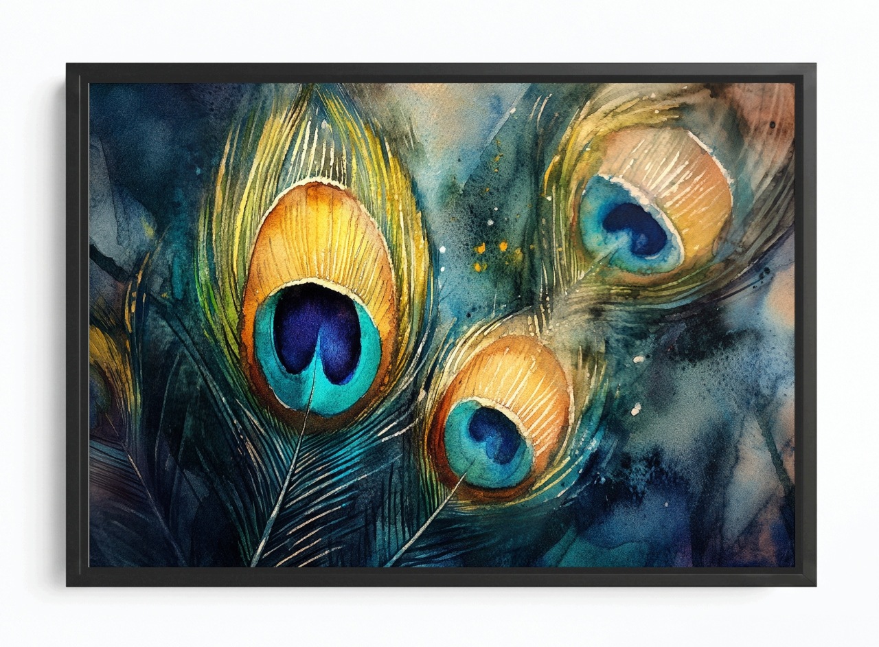 Obraz Rám Americký Box Příroda Dekorace Peří Pták Paw 60x40