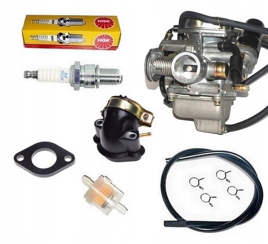 WAB8199944106345722 - КАРБЮРАТОР ПАТРУБОК KYMCO SUPER8 SUPER 8 Ч / Б 125