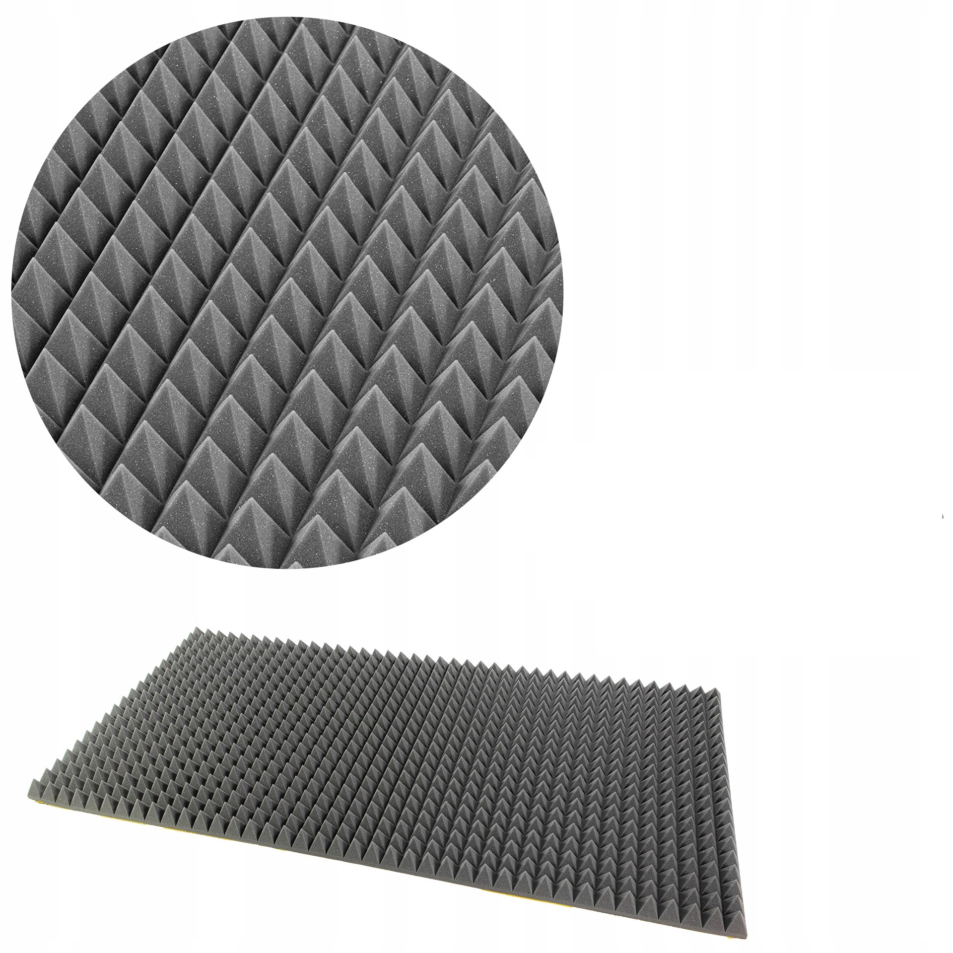 Pianka Akustyczna Gąbka Mata Wyciszająca 5cm Dla Studio Muzycznego