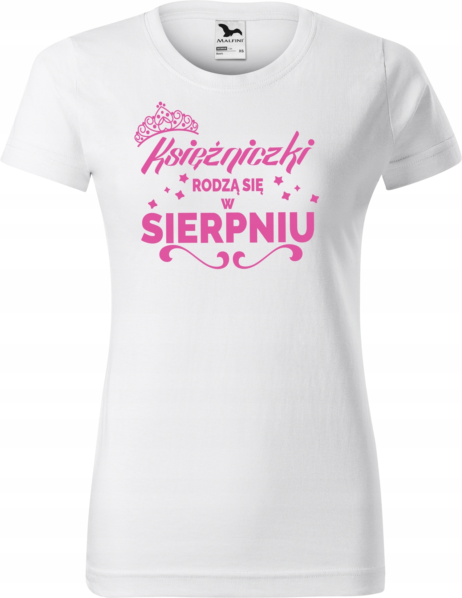 

Super koszulka Księżniczki rodzą się w Sierpniu Xs