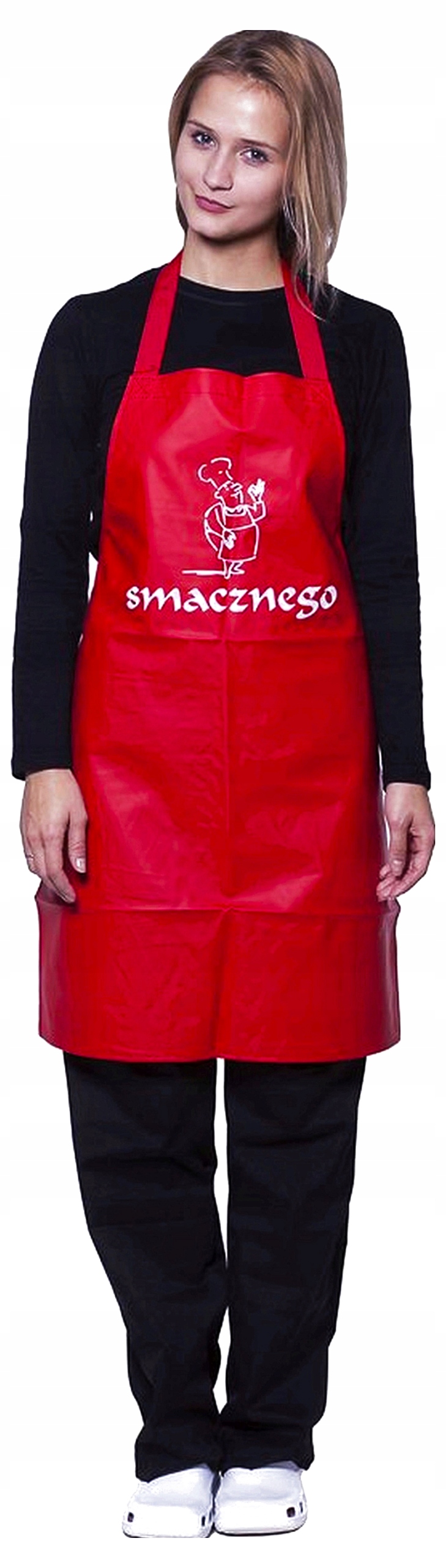

Fartuch Wodoodporny Z Nadrukiem Smacznego czer 107