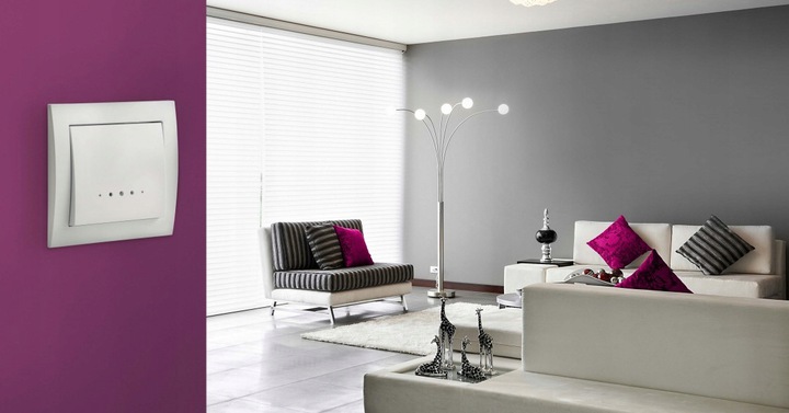 OSPEL KIER ŁP-3WS brązowy łącznik z podświetleniem Marka Ospel