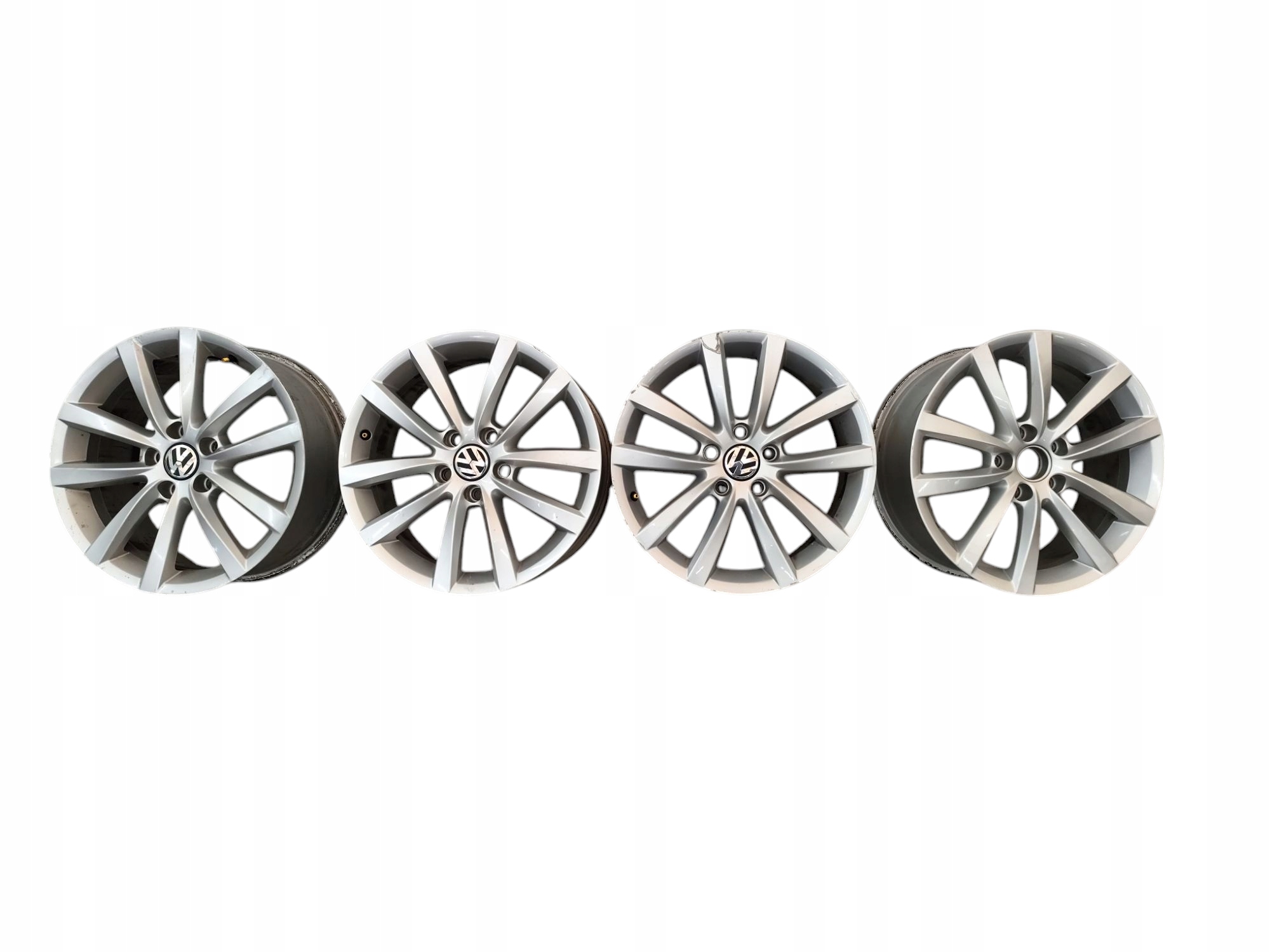 4 X discs aluminium VW PASSAT B7 B6 GOLF VI EOS 7.5"x17" 5x112