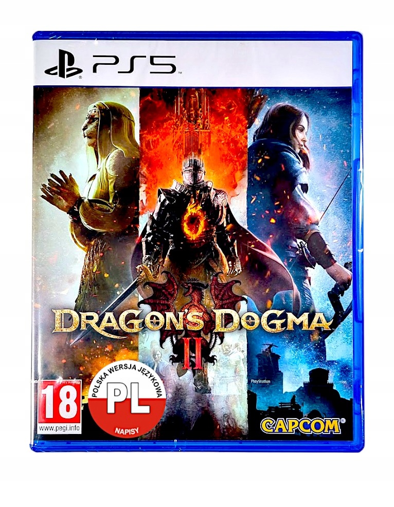 Dragon’s Dogma II PS5 Gra W Pudełku Nowa Polskie Napisy