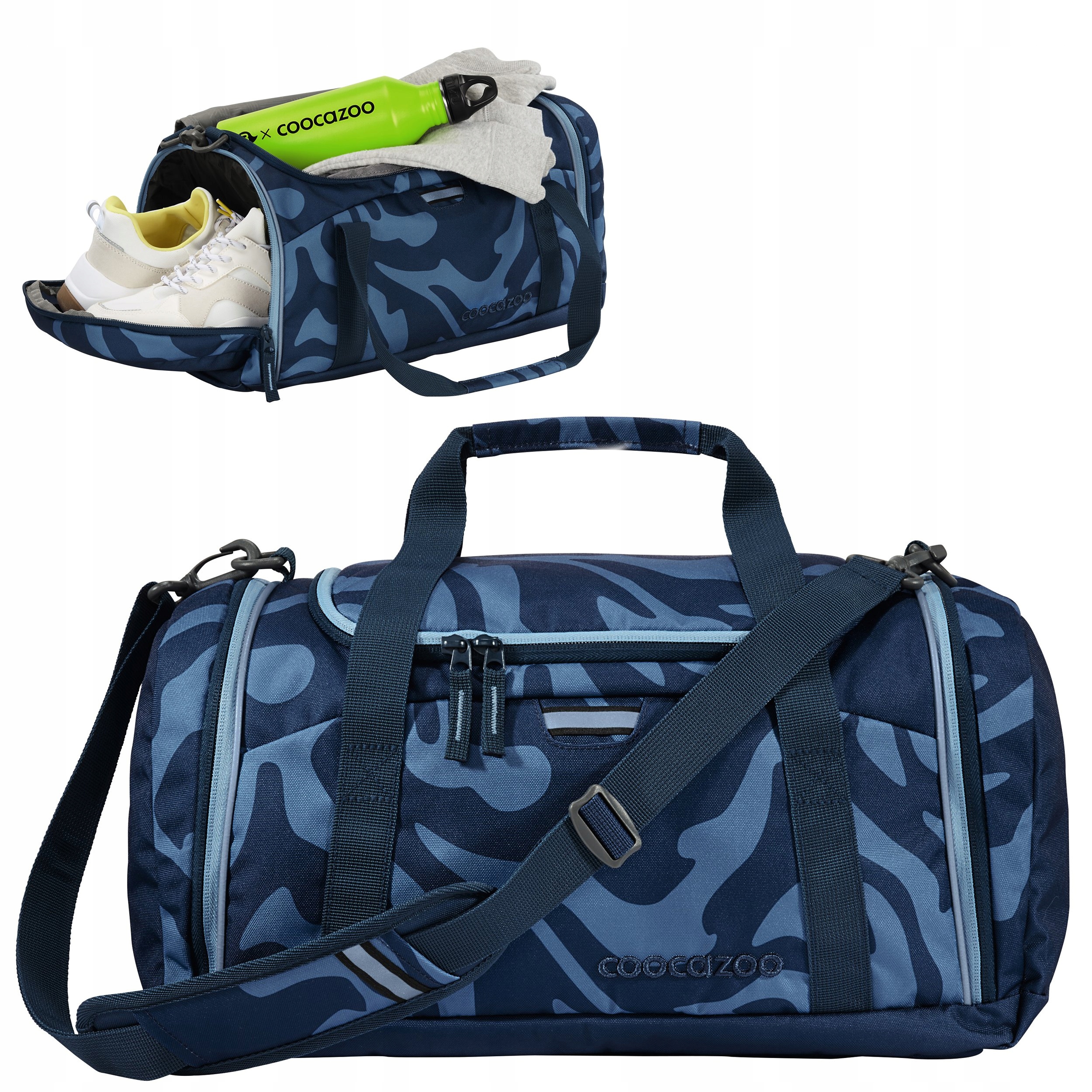 Torba sportowa Coocazoo 20L na basen szkolna 42x20x21cm Breaking Waves