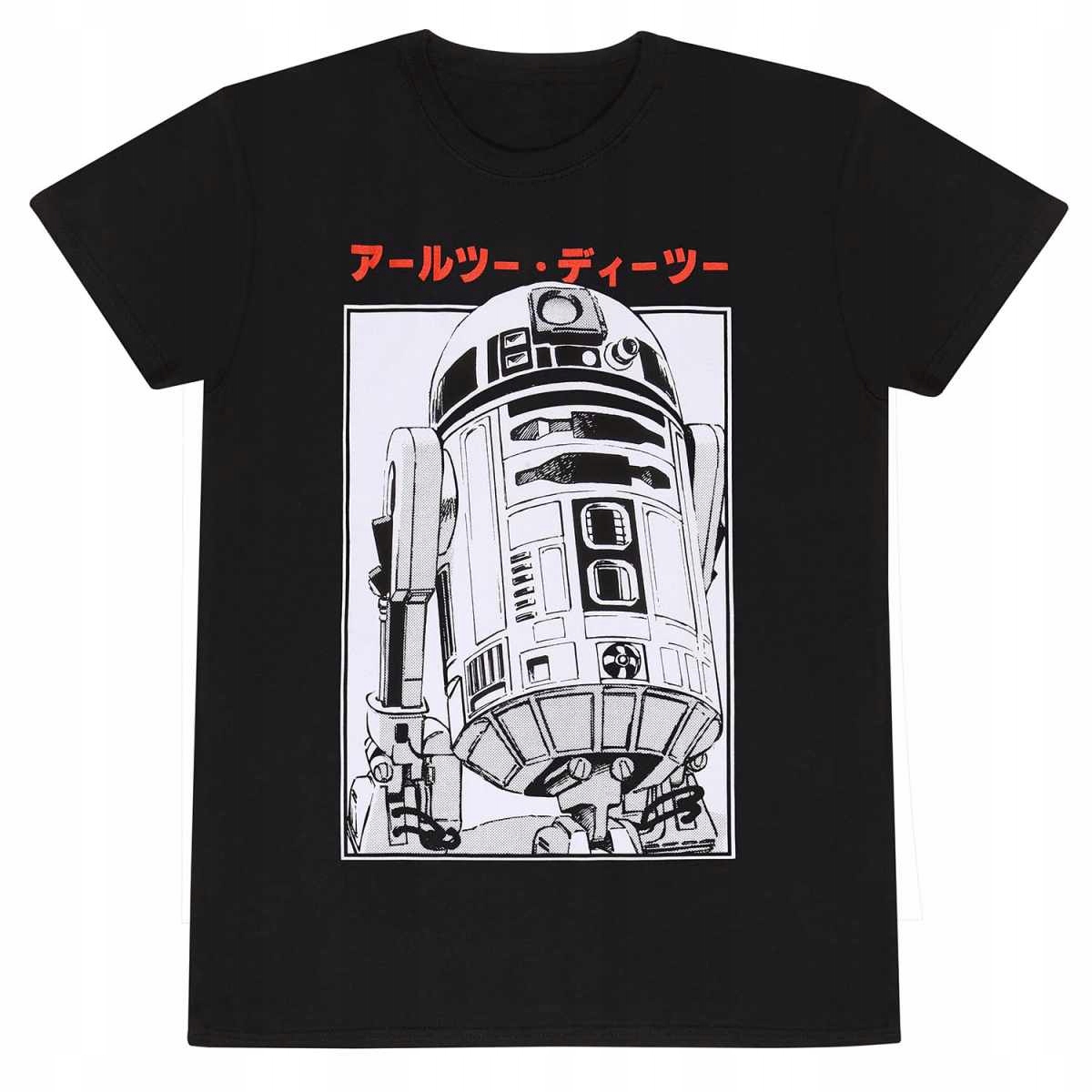 Koszulka R2D2 Katakana Star Wars [Rozmiar M]