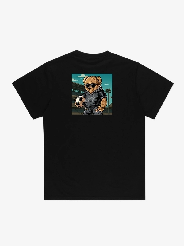 Tričko Środowisko Miejskie „fan Bear Classic“ Black vel. XL