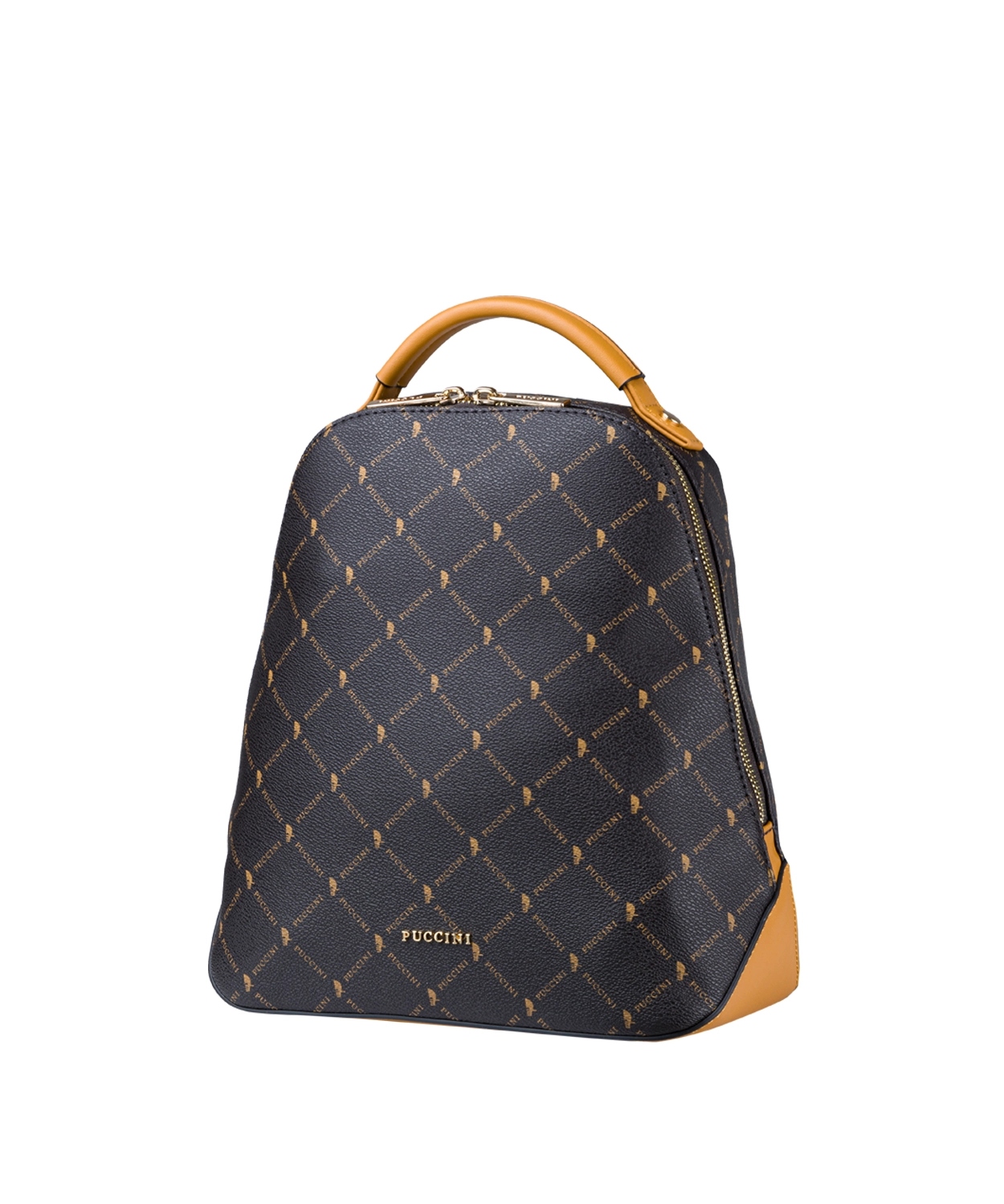 Batoh Dámský elegantní městský školní do práce Puccini Hnědý BLXP0011 2