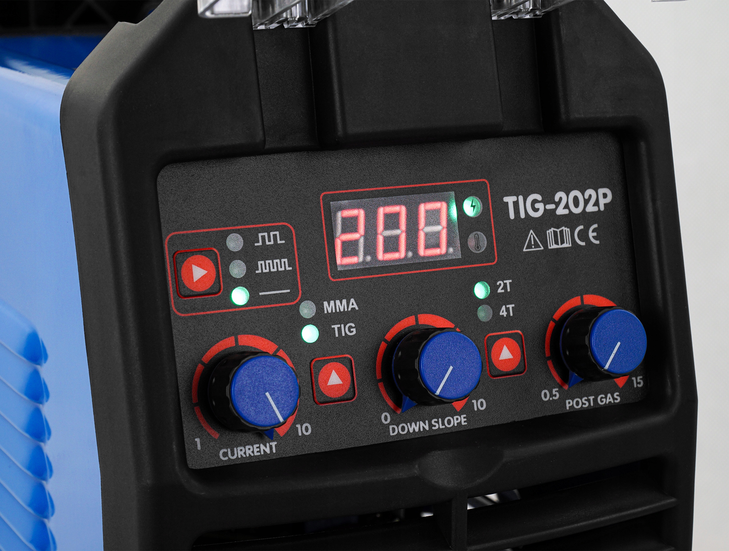 Spawarka inwertorowa TIG 200 DC PULS MMA 200A Model SPAWARKA TIG 202P DC