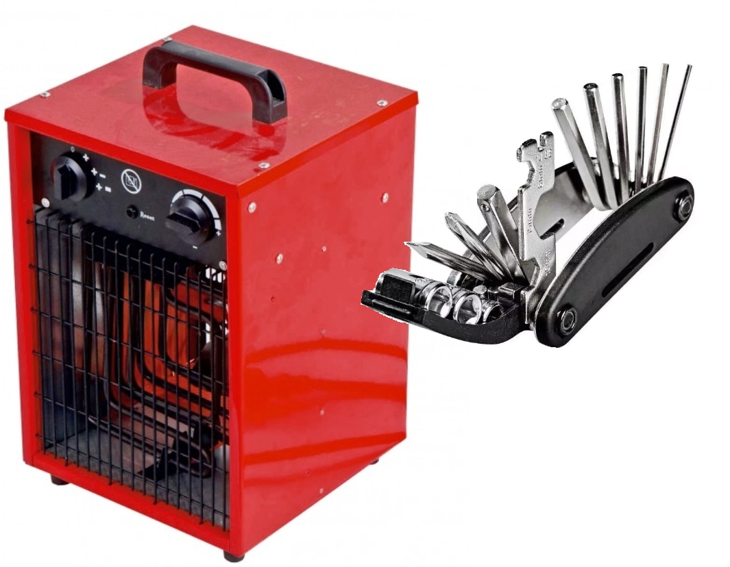 DEDRA ЭЛЕКТРИЧЕСКИЙ НАГРЕВАТЕЛЬ 3300W БЕСПЛАТНО КЛЮЧИ