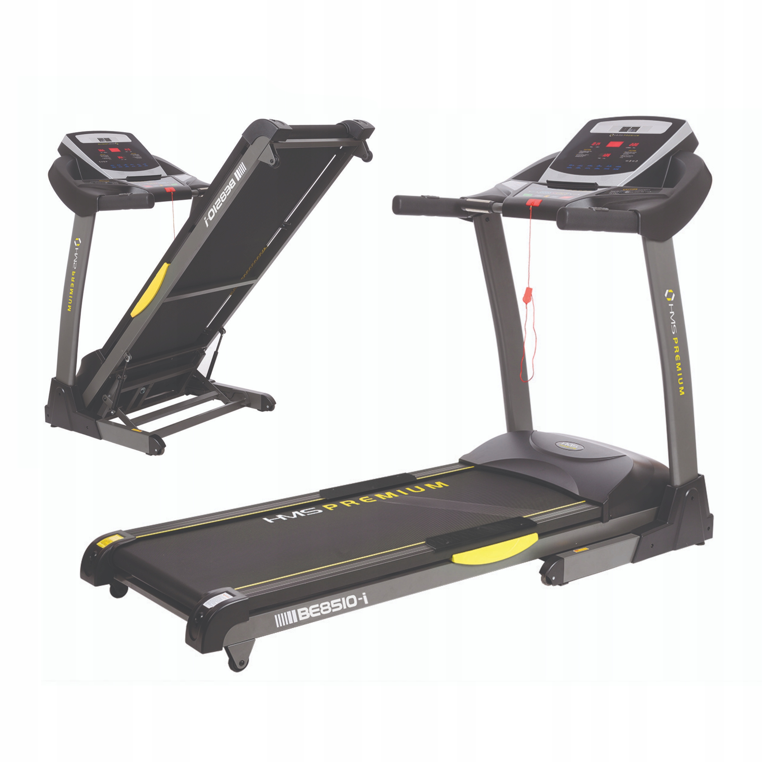 Bieżnia elektryczna odchudzanie cardio test body fat Hms Premium