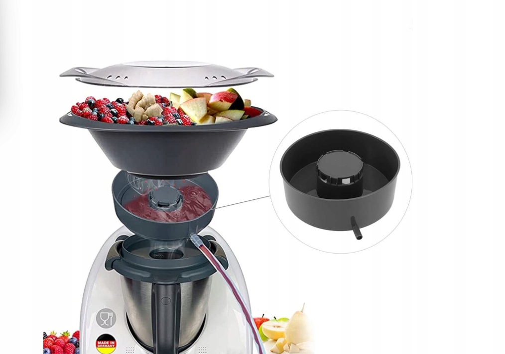 SOKOWIRÓWKA PAROWA SOKOWNIK Z WĘŻEM DESTYLATOR DO THERMOMIX TM6 TM5 TM31 Model thermomix56