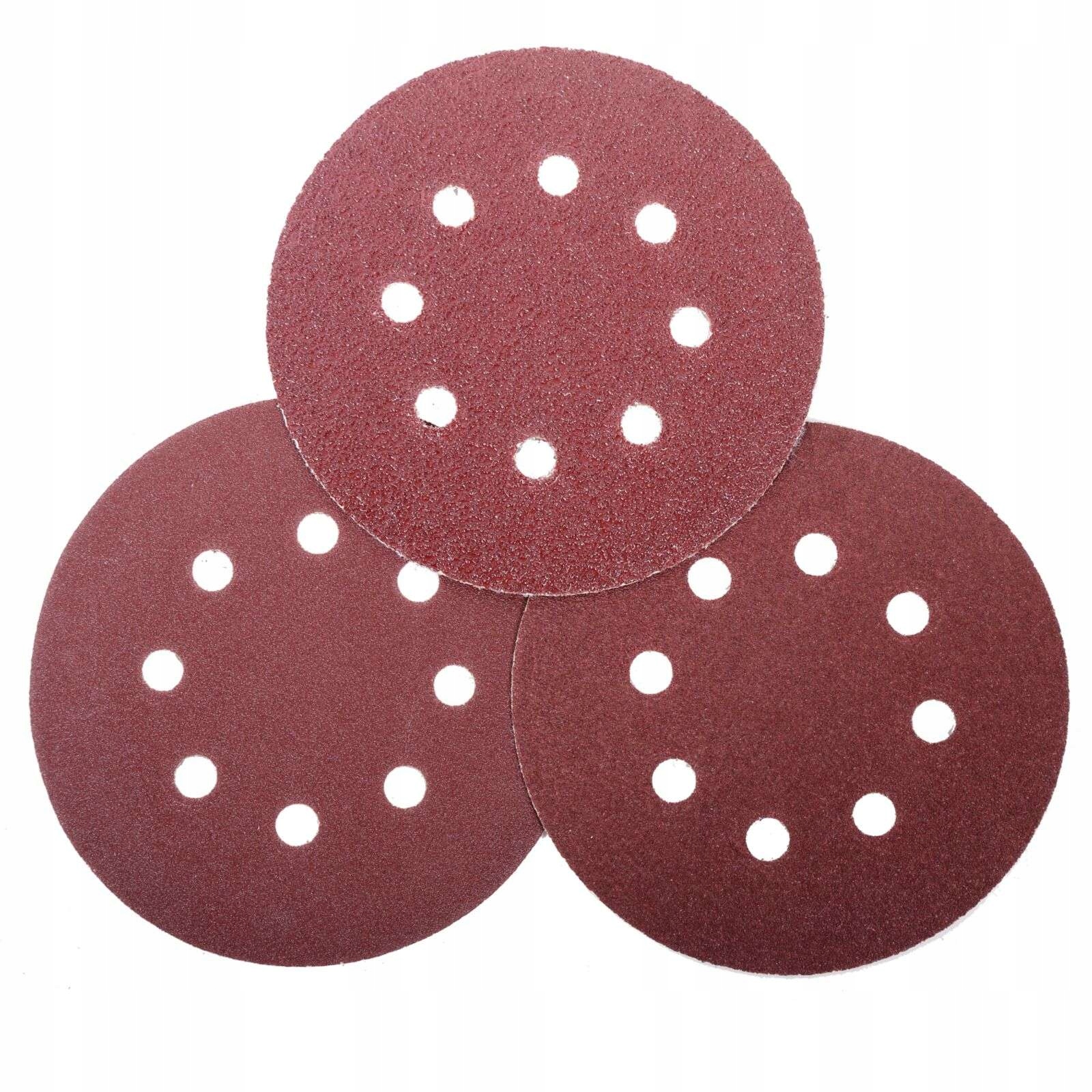 PROLINE Krążki ścierne na rzep z otworem 125mm 5 sztuk gramatura 60