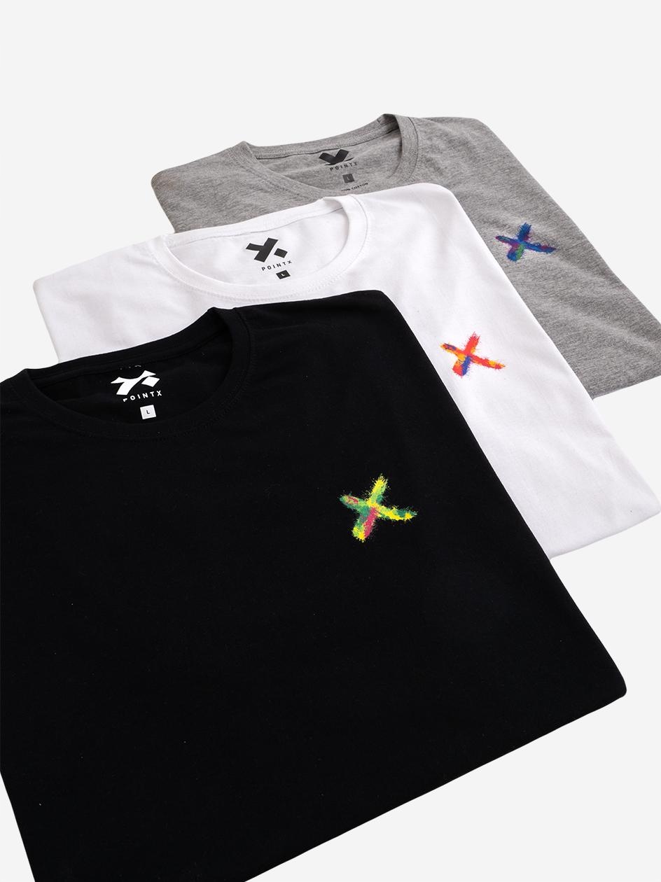 

Koszulka Zestaw 3 szt Point X Spray T-Shirt XXL