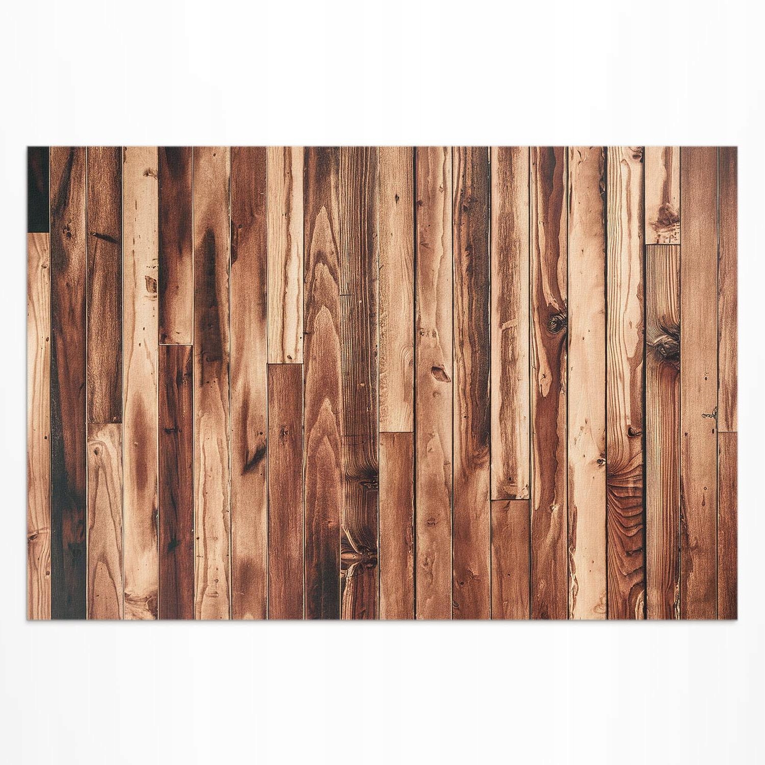 Koberec Vinylový Outdoor Dřevěná podlahová prkna na parkety 60x90 cm