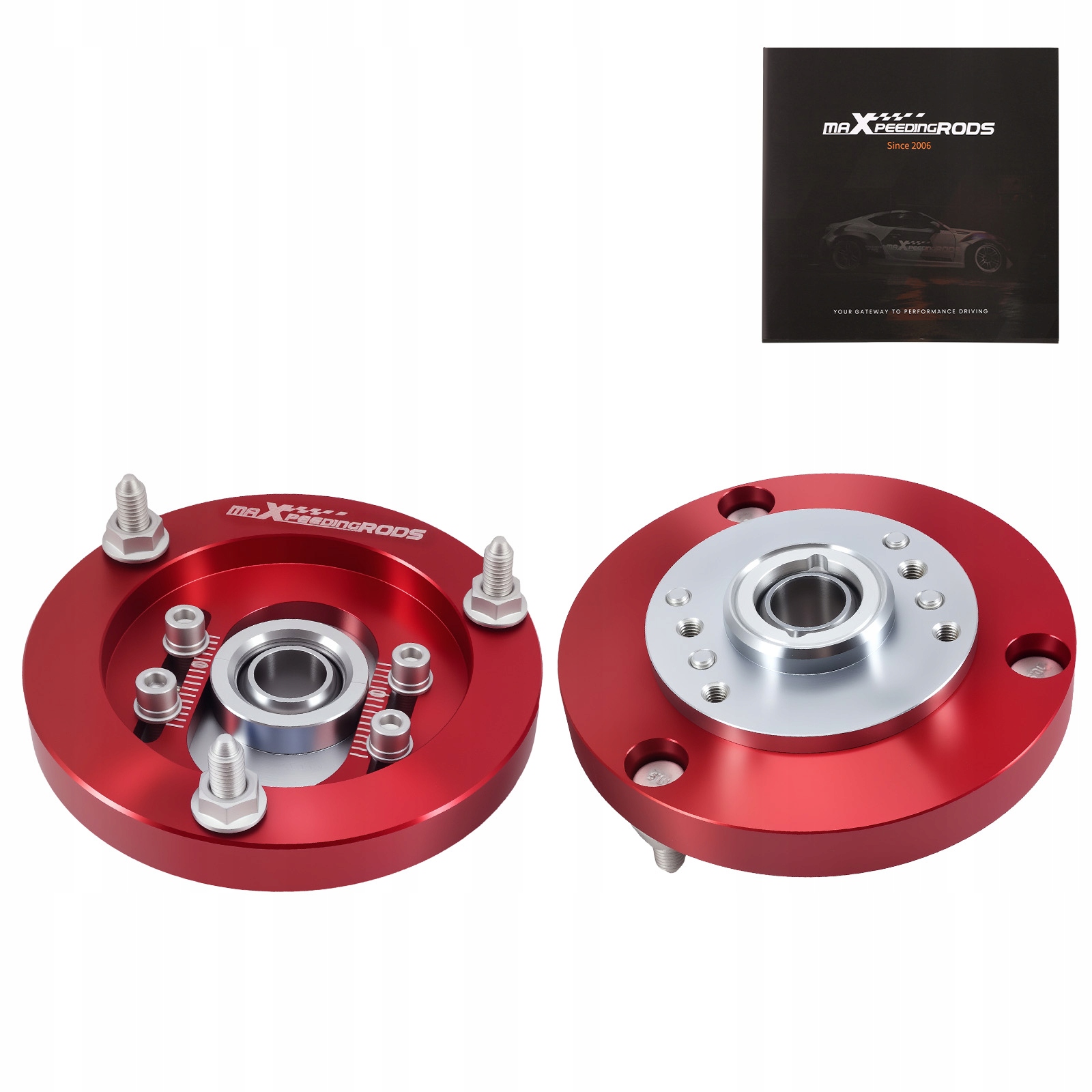Camber plates BMW E36 gwint drift stance zestaw komplet MXR mocowania amort