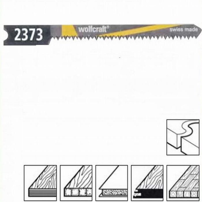 

Wolfcraft Komplet 2 szt.brzeszczotów do wyrzynarek