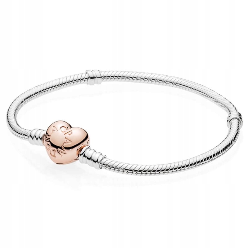 

Bransoletka Pandora Moments Rose Serce 580719-20