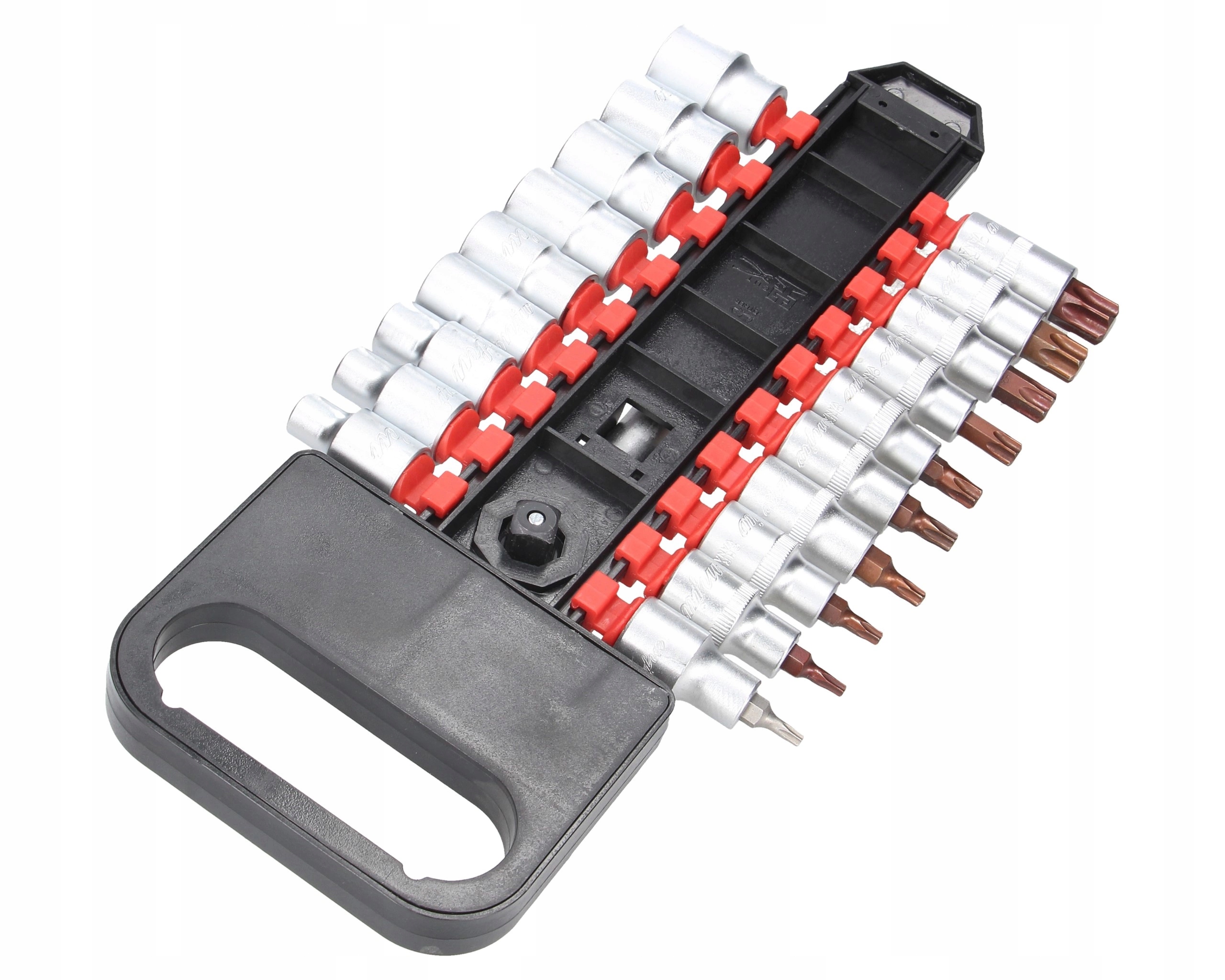 Sada nástavců 1/2" 6-hran a Torx s ráčnou Mjw