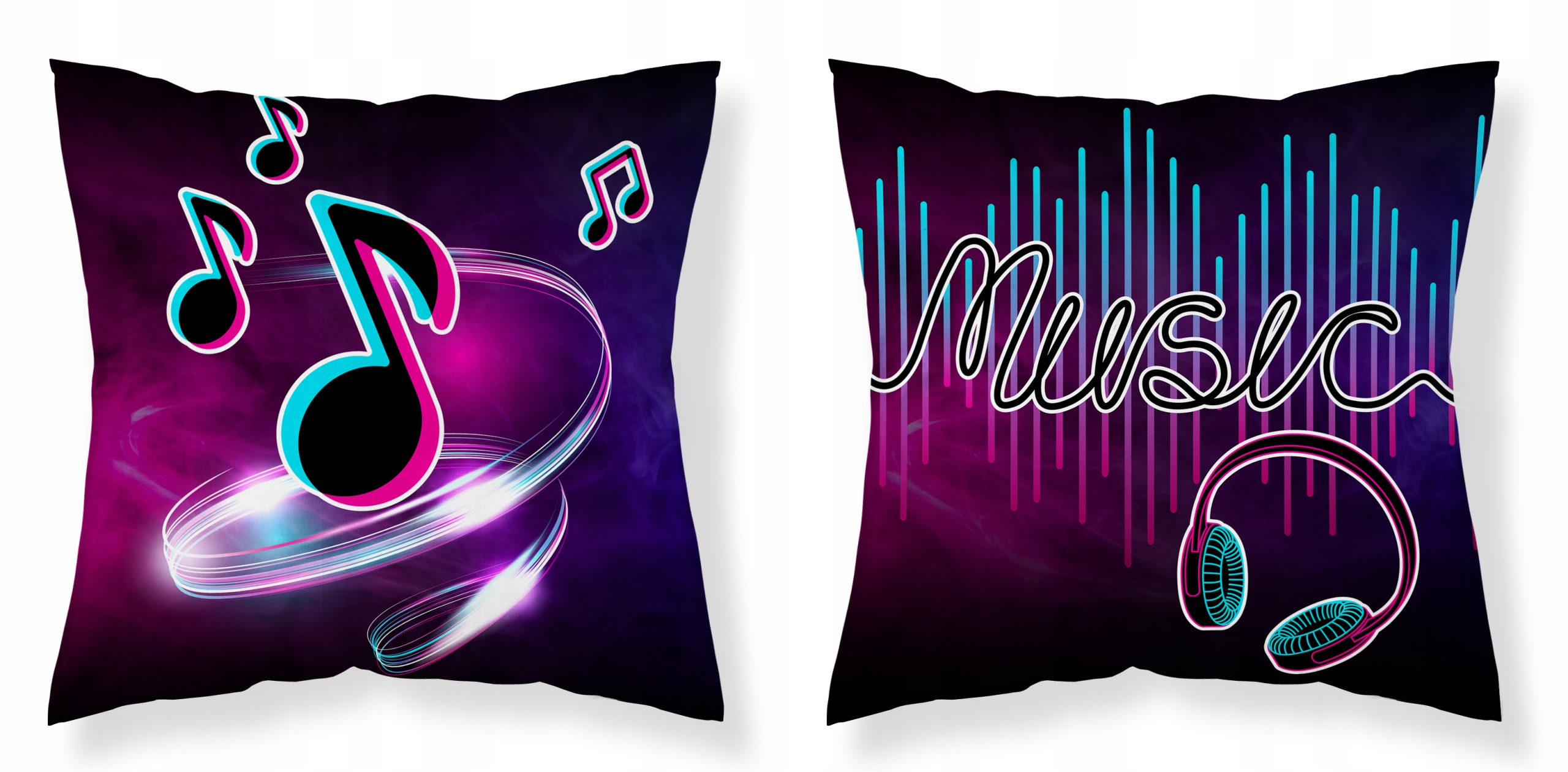 

Poszewka dekoracyjna Music Nutka j. Tik Tok 40x40