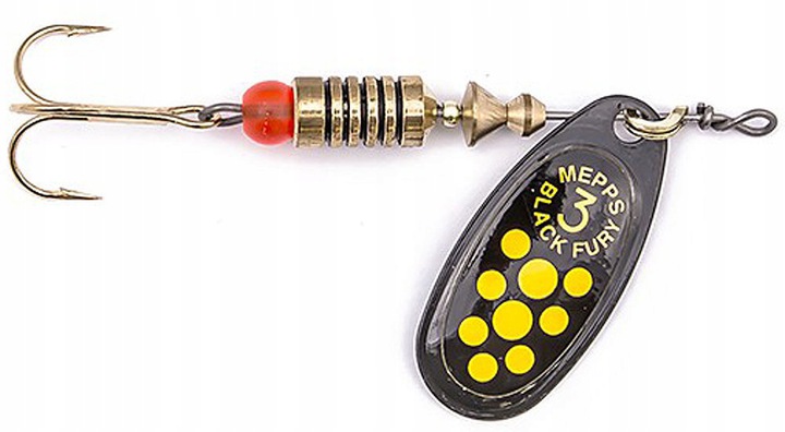 Mepps Black Fury Czarny Seledynowy 4 8G