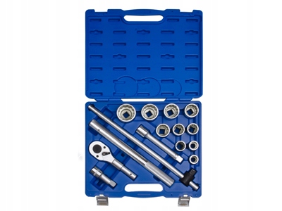 Sada Nástrčiek 3/4'' 14CZ Krátke 22-50MM 12-HRAN, Hrkálka