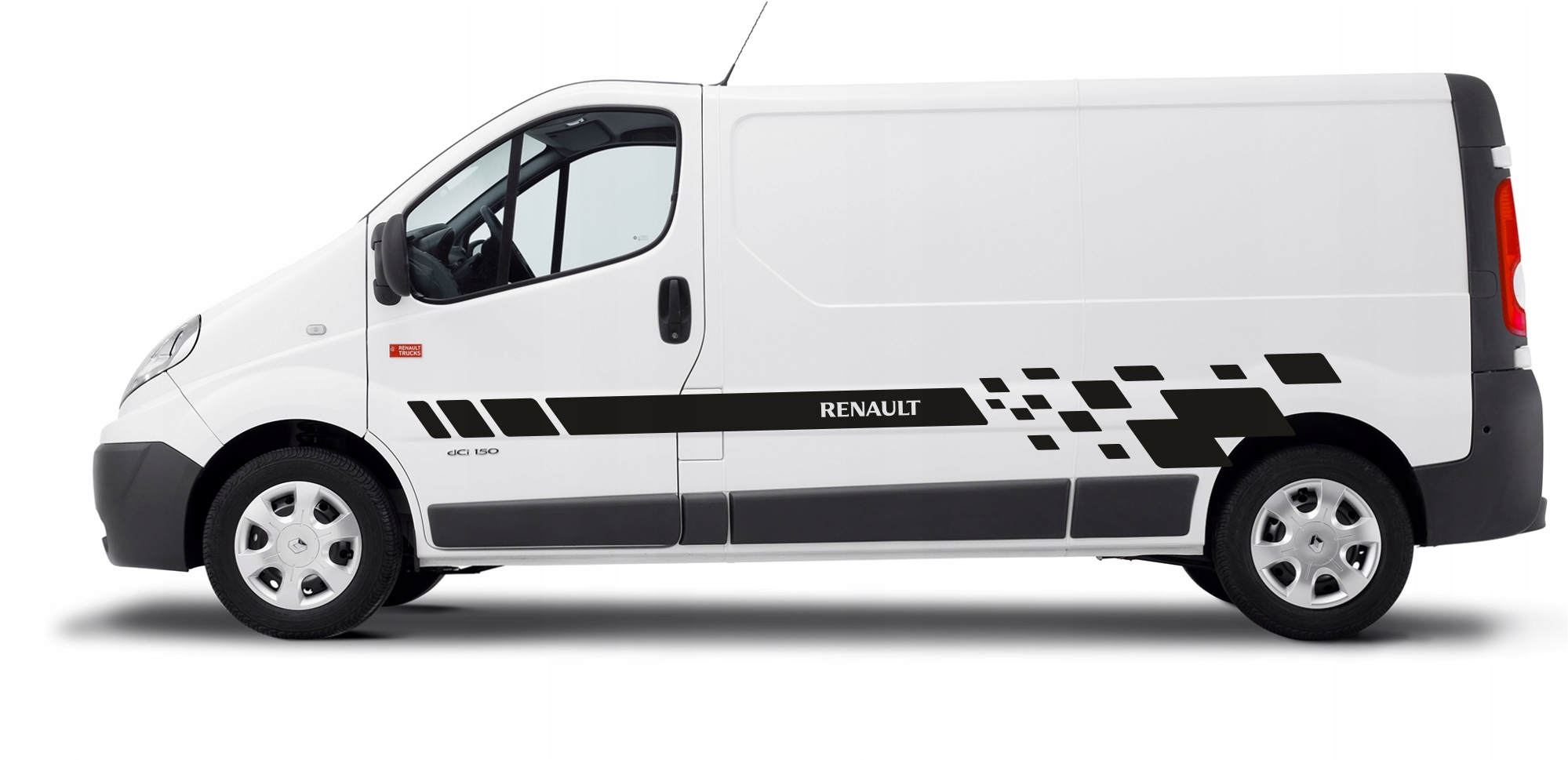 Nálepky Opel Vivaro Renault Trafic C Sport Long Šachovnica Kvalita