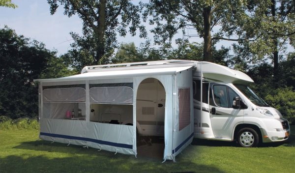 Zabudowa do markizy Eutro Trail szara poliester 190 T 400 x 190 x H225 cm