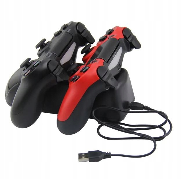 Stacja na 2 Pady PlayStation 4 PS4 SLIM PRO LED 5081 Producent Dobe