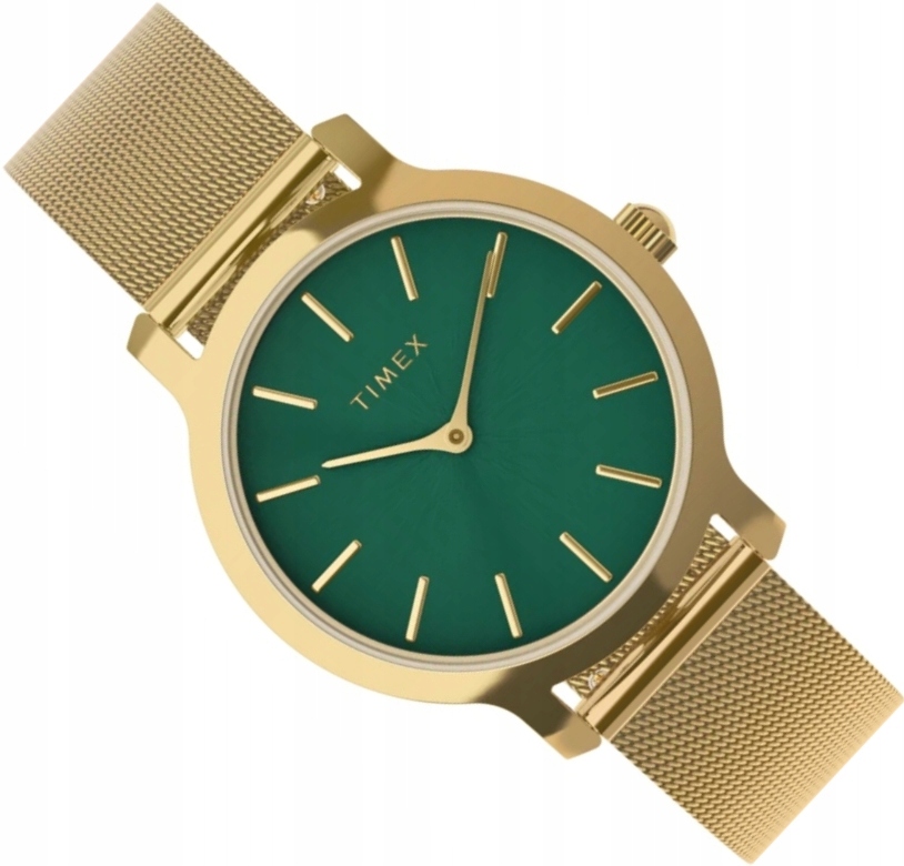 Zlaté Dámské Hodinky Timex TW2W87300 Boutique Transcend 31mm Gold Box