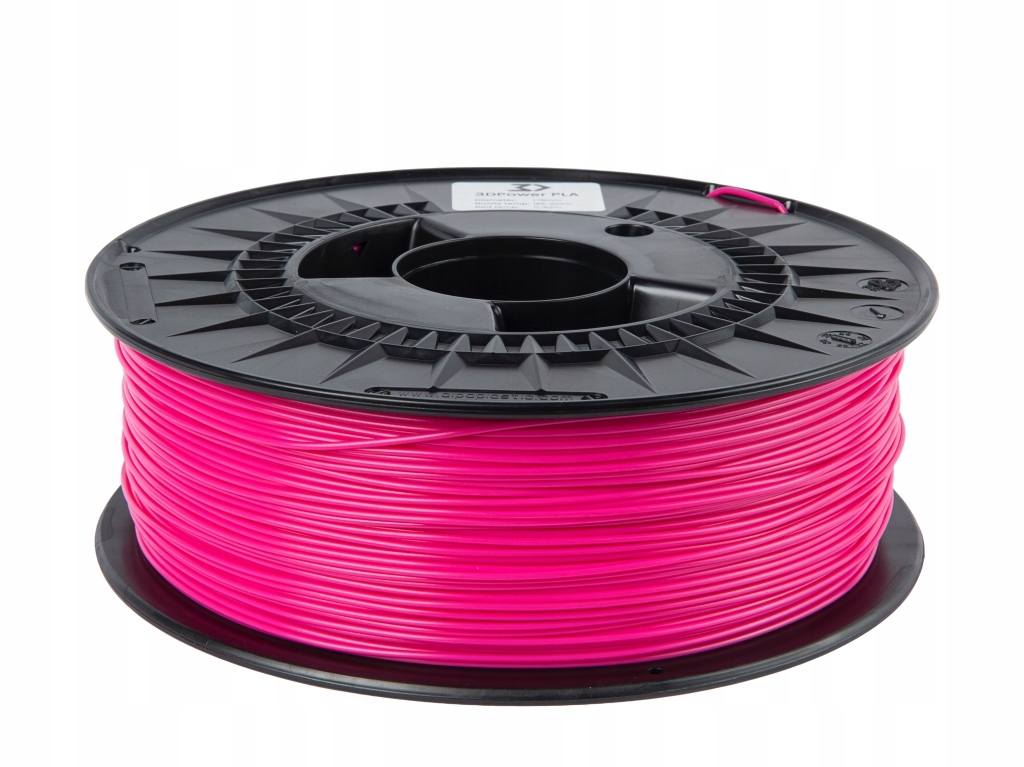 Filament 3DPower Basic PLA 1.75mm Pink 1kg Kolor różowy