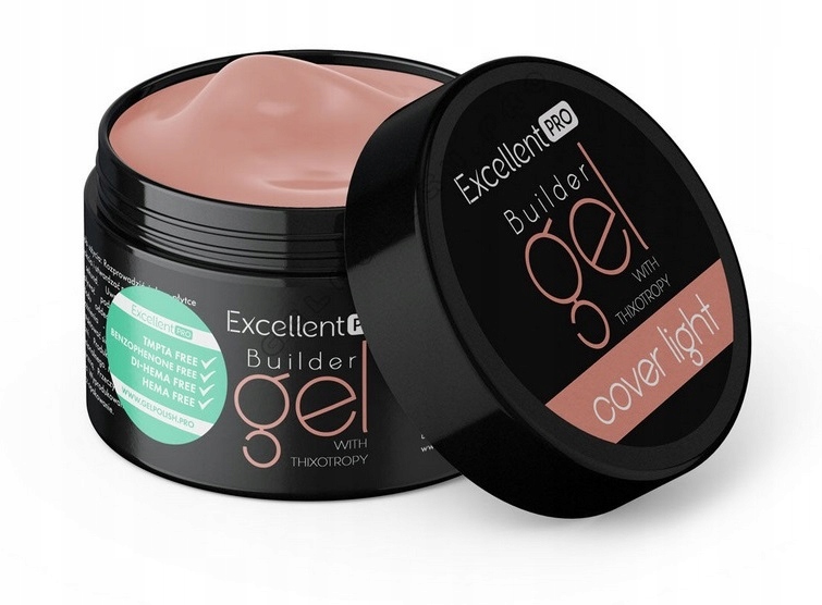 Żel BUDUJĄCY z TIKSOTROPIĄ jednofazowy // różne kolory / 50 g