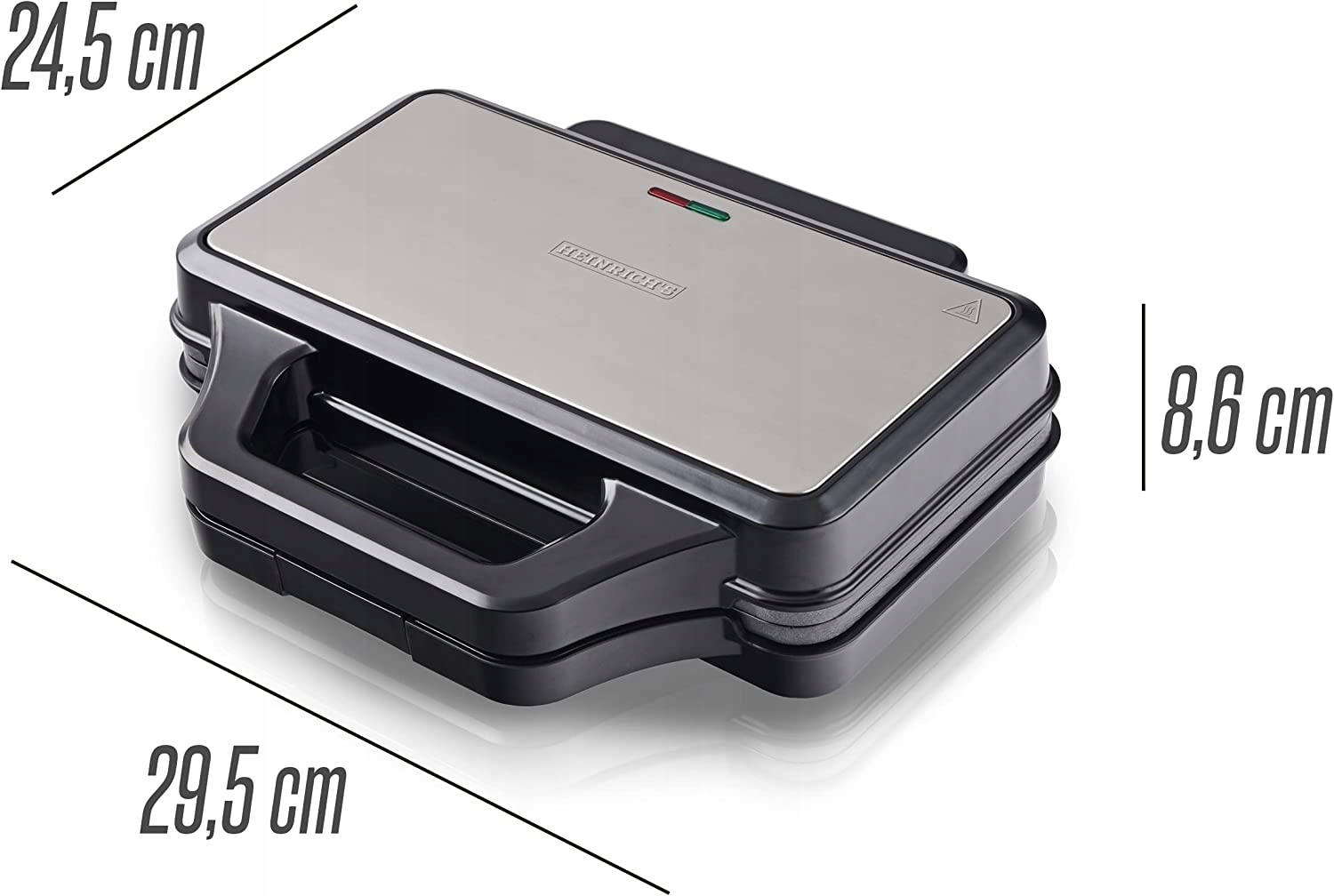 TOSTER OPIEKACZ SANDWICH SANDWICZ DO KANAPEK TOSTÓW TOSTY 900W Marka HEINRICH'S