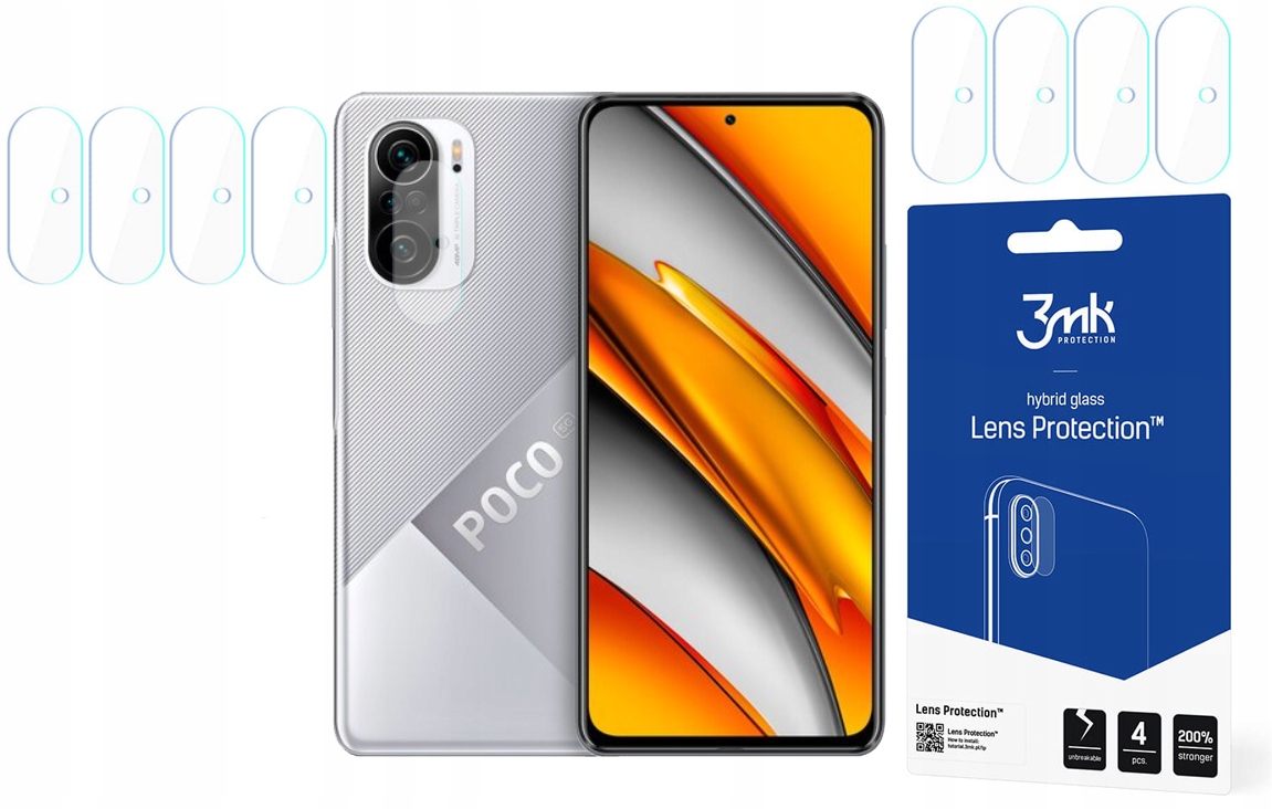 

3mk Szkło Obiektyw Lens do Xiaomi Poco F3 5G