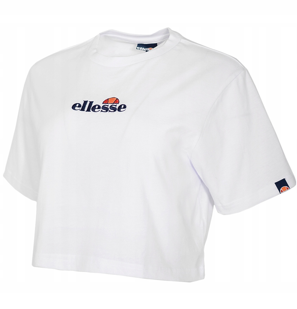 

T-Shirt Ellesse Crop Damski Fireball White L