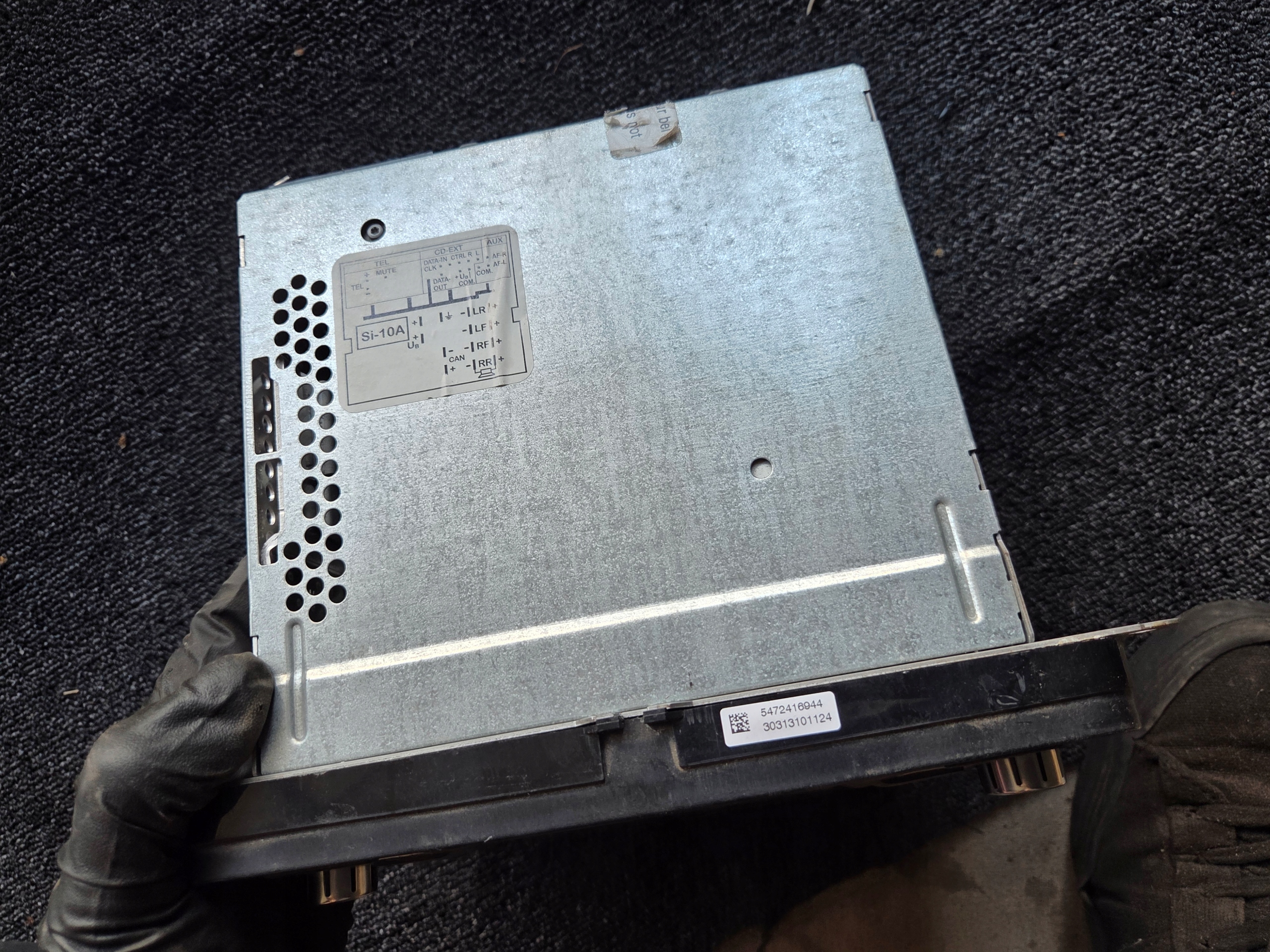 Radio Volkswagen Transporter T5 7E0035156B