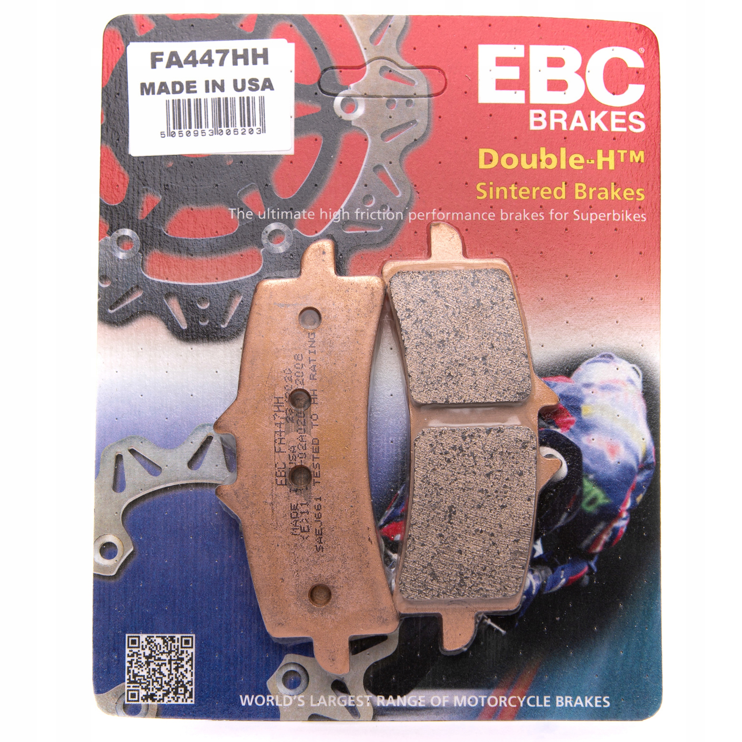 

Klocki Hamulcowe Ebc Suzuki Gsx-r 750 11-14 Przód