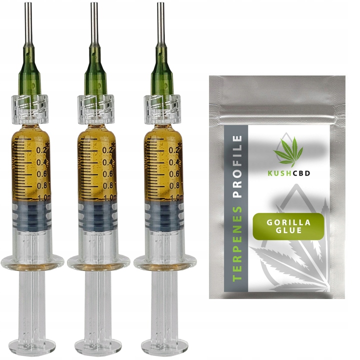 98% Liquid destylat H4CBD Cbn Cbg Thcv Gorilla Glue Full Spectrum 3ml