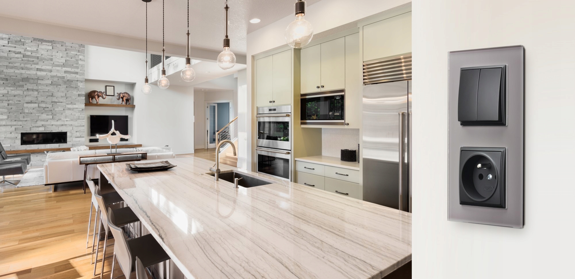 OSPEL ARIA Zaślepka biała (Z-1U/m/00) Typ Podtynkowy