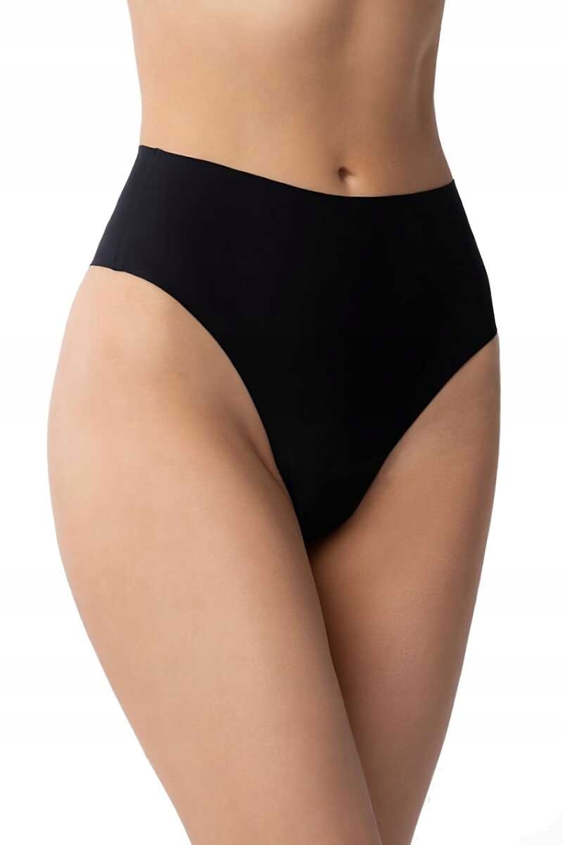 JULIMEX Figi String maxi czarne XL